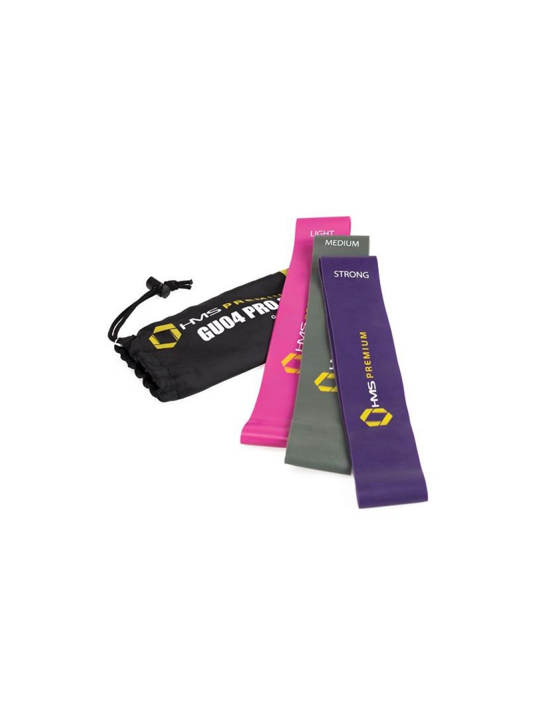 HMS HMS GU04 Pro Loop Bands Σετ 3τμχ Πολύχρωμα