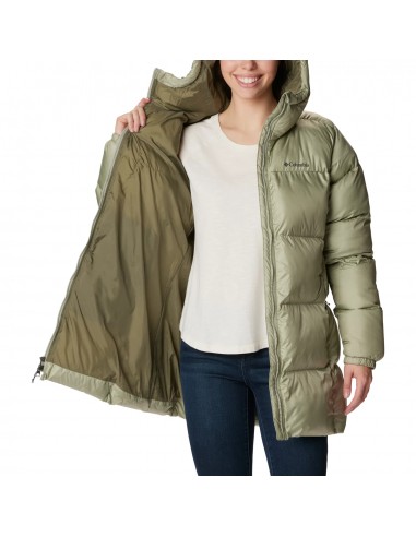 Columbia Μακρύ Γυναικείο Puffer Μπουφάν Χακί 1864791-348