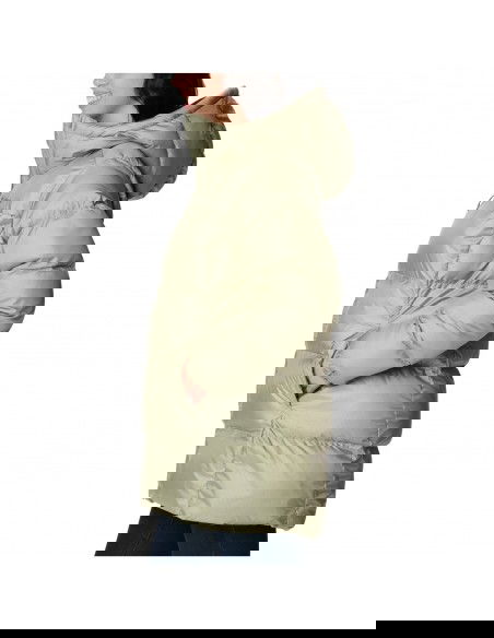 Columbia Μακρύ Γυναικείο Puffer Μπουφάν Χακί 1864791-348