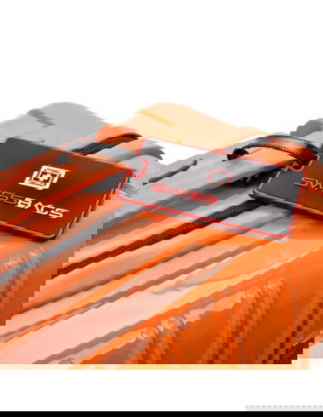 Swiss Bags Tourist Βαλίτσα Καμπίνας με ύψος 55cm 76443 σε Πορτοκαλί χρώμα