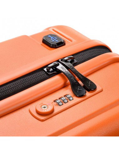 Swiss Bags Tourist Βαλίτσα Καμπίνας με ύψος 55cm 76443 σε Πορτοκαλί χρώμα