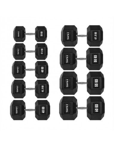 HMS HEX PRO 50 KG dumbbell