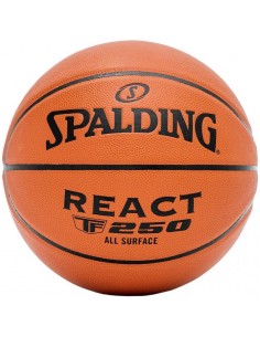 Spalding React TF-250 Μπάλα Μπάσκετ Indoor/Outdoor 76-803Z