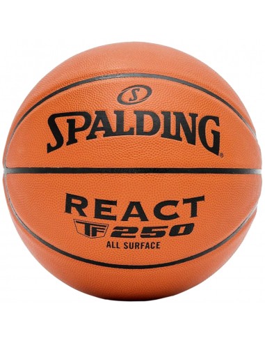 Spalding React TF-250 Μπάλα Μπάσκετ Indoor/Outdoor 76-803Z