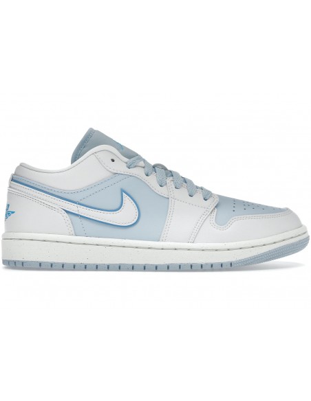Jordan Air Jordan 1 Retro Low Γυναικεία Sneakers Sail / Dark Powder Blue / Ice Blue DV1299-104