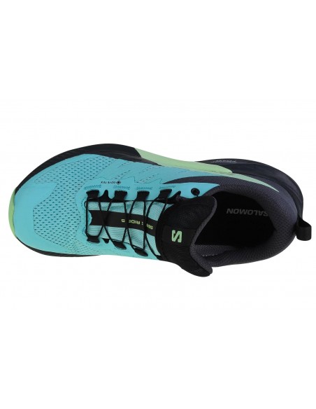 Salomon Sense Ride 5 GTX L47216000 Γυναικεία Αθλητικά Παπούτσια Trail Running Μπλε Αδιάβροχα με Μεμβράνη Gore-Tex