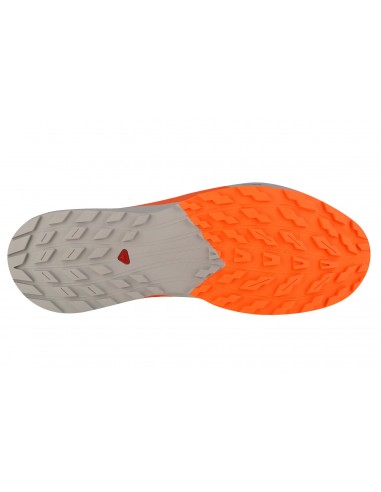 Salomon Sense Ride 5 L47046200 Ανδρικά Αθλητικά Παπούτσια Trail Running Lunar Rock / Shocking Orange / Fiery Red