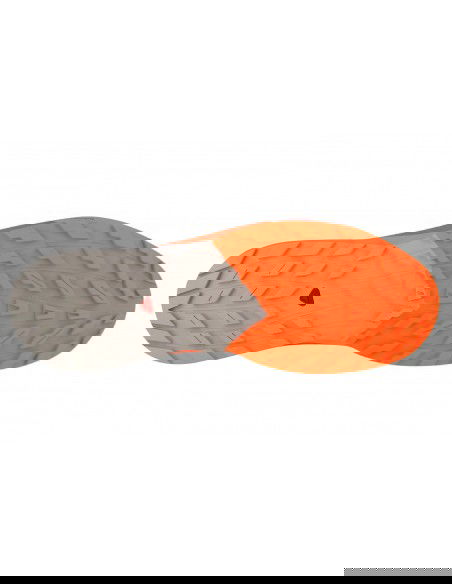 Salomon Sense Ride 5 L47046200 Ανδρικά Αθλητικά Παπούτσια Trail Running Lunar Rock / Shocking Orange / Fiery Red