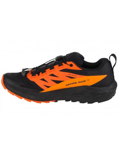 Salomon Sense Ride 5 GTX L47147300 Ανδρικά Αθλητικά Παπούτσια Trail Running Κόκκινα Αδιάβροχα με Μεμβράνη Gore-Tex