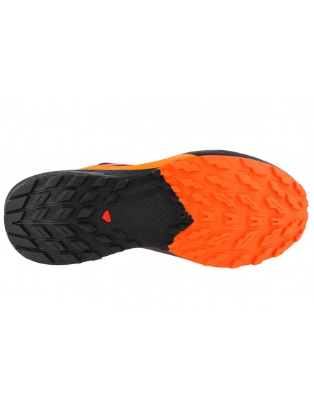 Salomon Sense Ride 5 GTX L47147300 Ανδρικά Αθλητικά Παπούτσια Trail Running Κόκκινα Αδιάβροχα με Μεμβράνη Gore-Tex