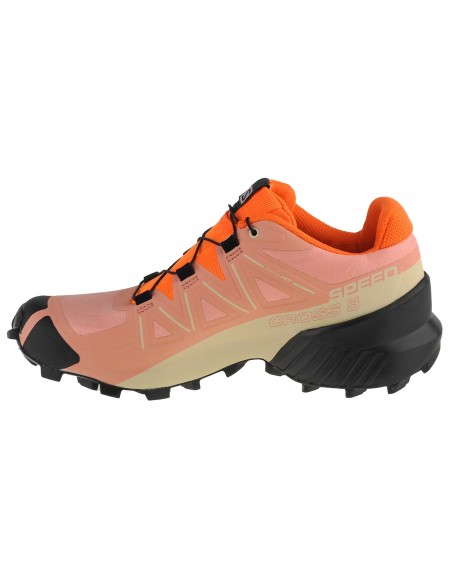 Salomon Speedcross 5 L41609900 Γυναικεία Αθλητικά Παπούτσια Trail Running Blooming Dahlia / Black / Vibrant Orange