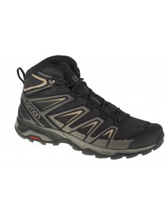 Salomon X Ultra Mid 3 Aero L41043900 Ανδρικά Ορειβατικά Μποτάκια Μαύρα