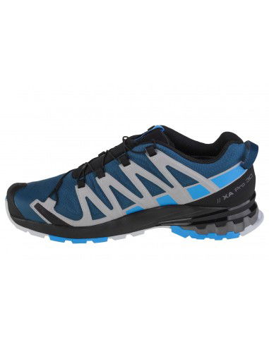 Salomon XA Pro 3D V8 GTX L41629200 Ανδρικά Αθλητικά Παπούτσια Trail Running Αδιάβροχα με Μεμβράνη Gore-Tex Blue / Blithe