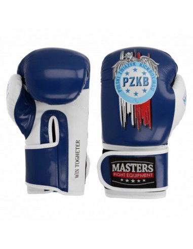 Sport Masters Γάντια Πυγμαχίας Δερμάτινα για Αγώνα Κόκκινα