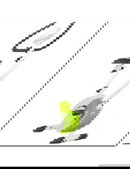 HMS M9239 white and green magnetic bike 