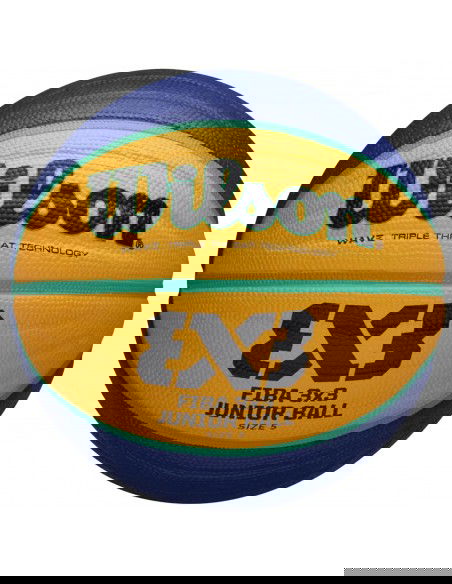 Wilson Fiba 3x3 Junior Μπάλα Μπάσκετ Indoor/Outdoor WTB1133XB
