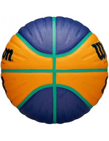Wilson Fiba 3x3 Junior Μπάλα Μπάσκετ Indoor/Outdoor WTB1133XB