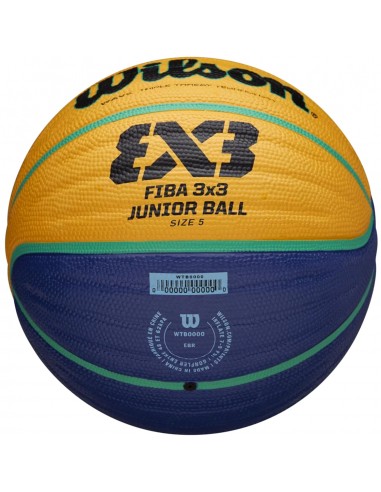 Wilson Fiba 3x3 Junior Μπάλα Μπάσκετ Indoor/Outdoor WTB1133XB