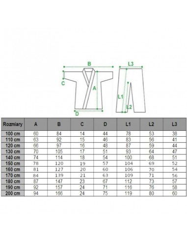 Kimono Masters kyokushinkai karate 8 oz 180 cm 06198150