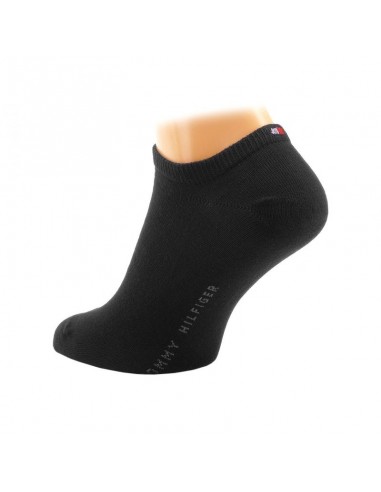 Tommy Hilfiger Ανδρικές Μονόχρωμες Κάλτσες Μαύρες 2Pack 342023001-200