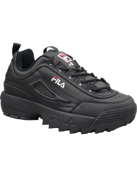 Fila Disruptor Low Γυναικεία Chunky Sneakers Μαύρα 1010302-12V
