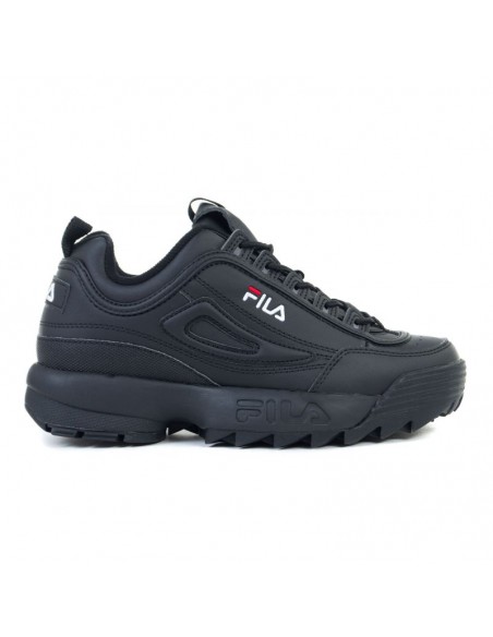 Fila Disruptor Low Γυναικεία Chunky Sneakers Μαύρα 1010302-12V