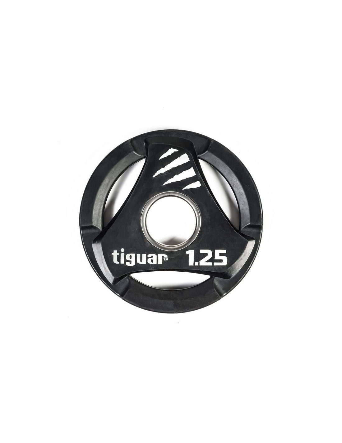 Tiguar Tiguar TI-WTPU00125 Δίσκος Ολυμπιακού Τύπου Λαστιχένιος 1 x 1.25kg Φ50mm με Λαβές