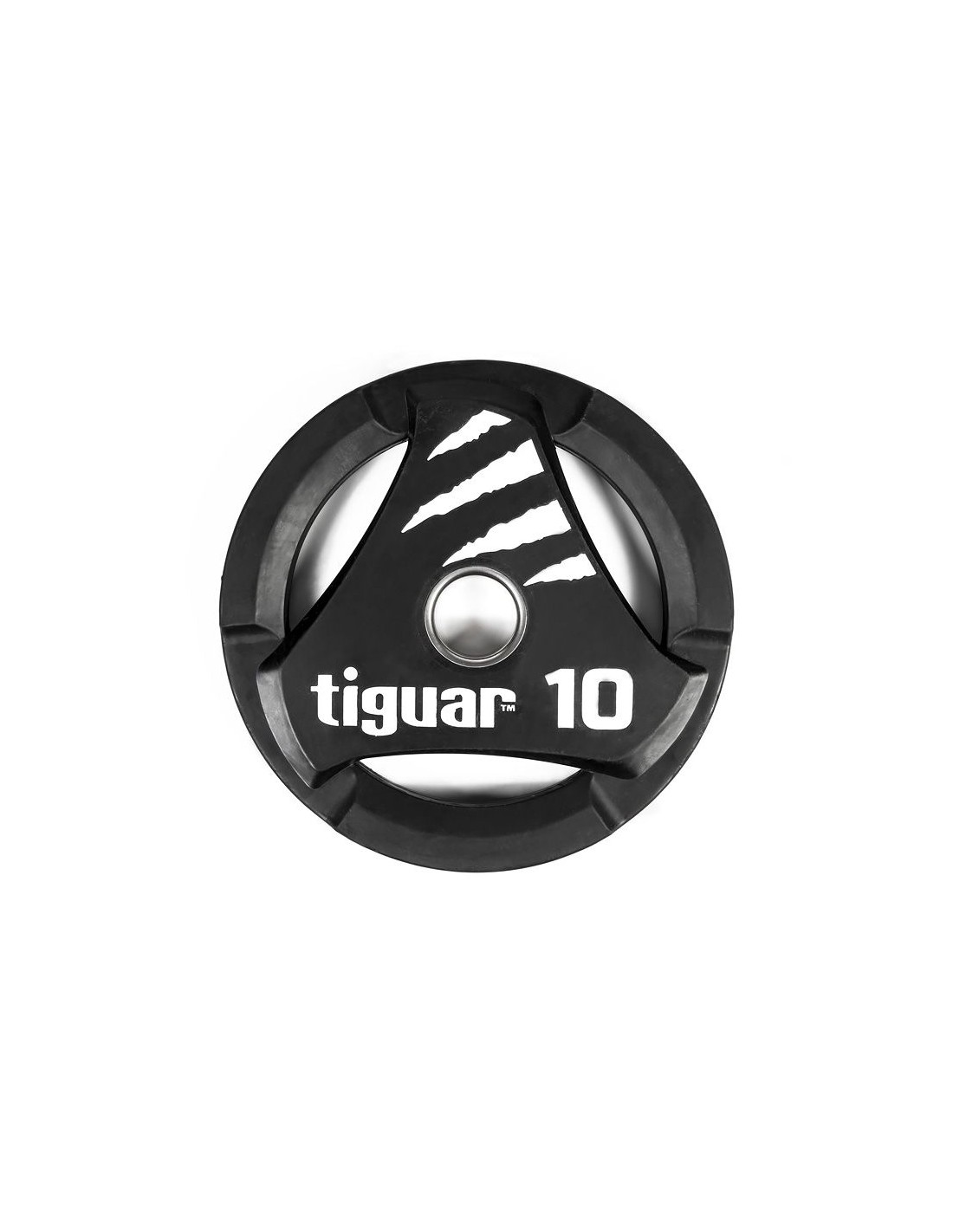 Tiguar TI-WTPU01000 Δίσκος Ολυμπιακού Τύπου Λαστιχένιος 1 x 10kg Φ50mm με Λαβές