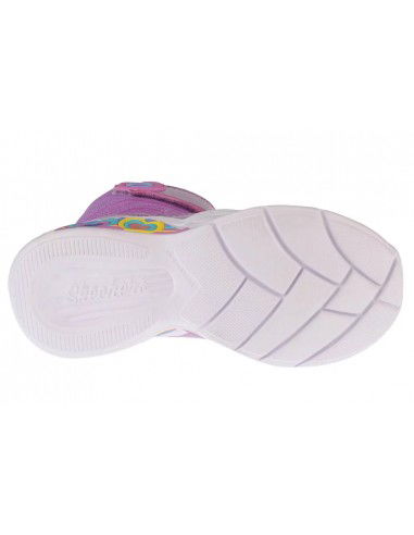 Skechers Παιδικά Μποτάκια με Κορδόνια Ροζ 302661L-LVTQ