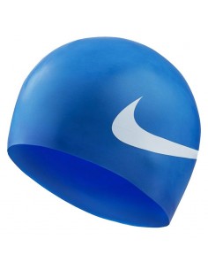 Nike Big Swoosh NESS8163-494 Σκουφάκι Κολύμβησης Ενηλίκων από Σιλικόνη Μπλε
