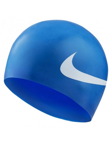 Nike Big Swoosh NESS8163-494 Σκουφάκι Κολύμβησης Ενηλίκων από Σιλικόνη Μπλε