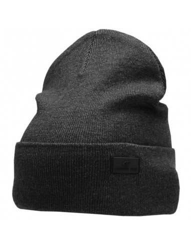 4F Beanie Ανδρικός Σκούφος Dark Grey H4Z22-CAM005-23M