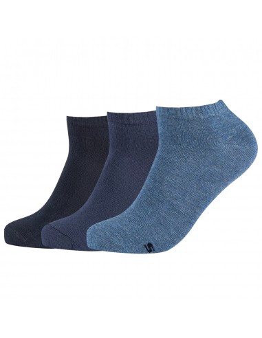 Skechers Ανδρικές Μονόχρωμες Κάλτσες Μπλε 3Pack SK43006-5801