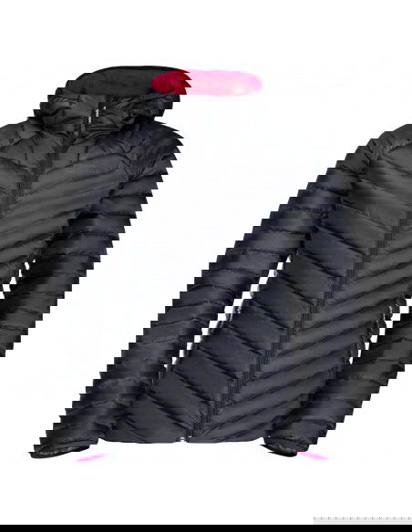 Jack Wolfskin Κοντό Γυναικείο Puffer Μπουφάν για Χειμώνα Γκρι 1207101-1388