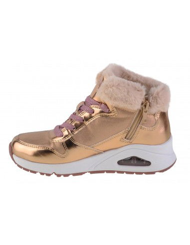 Skechers Cozy Παιδικά Μποτάκια Χρυσά 310518L-RSGD