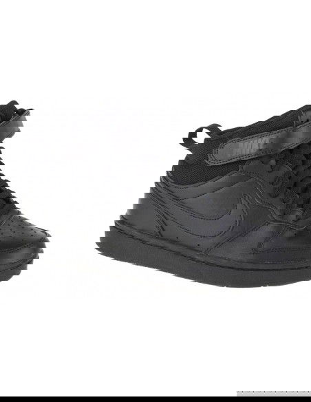 Nike Αθλητικά Παιδικά Παπούτσια Court Borough Mid 2 Gs Μαύρα CD7782-001