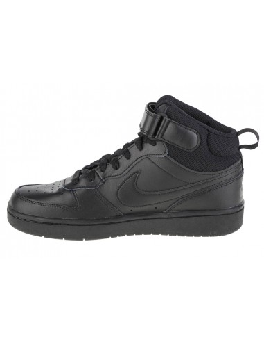 Nike Αθλητικά Παιδικά Παπούτσια Court Borough Mid 2 Gs Μαύρα CD7782-001