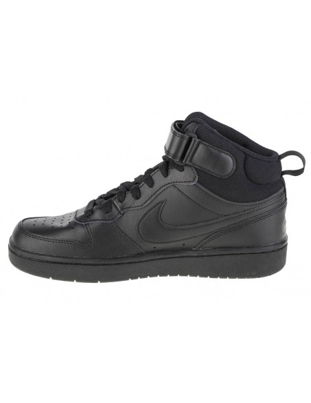 Nike Αθλητικά Παιδικά Παπούτσια Court Borough Mid 2 Gs Μαύρα CD7782-001