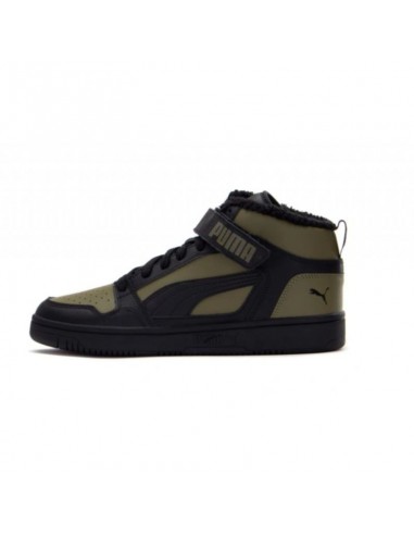 Puma Rebound Mid Μποτάκια Χακί 386376-02