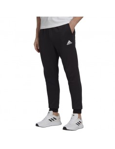 Adidas Feel Cozy Παντελόνι Φόρμας με Λάστιχο Μαύρο HL2236