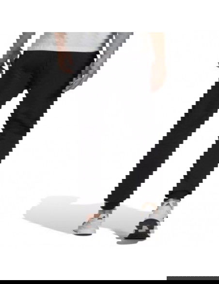 Adidas Feel Cozy Παντελόνι Φόρμας με Λάστιχο Μαύρο HL2236