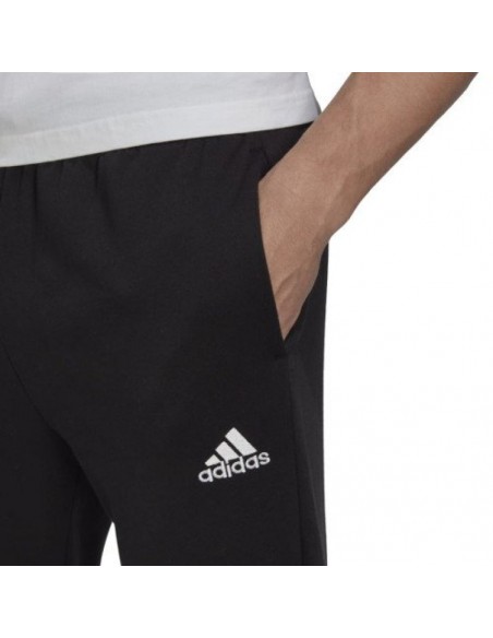 Adidas Feel Cozy Παντελόνι Φόρμας με Λάστιχο Μαύρο HL2236