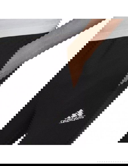 Adidas Feel Cozy Παντελόνι Φόρμας με Λάστιχο Μαύρο HL2236