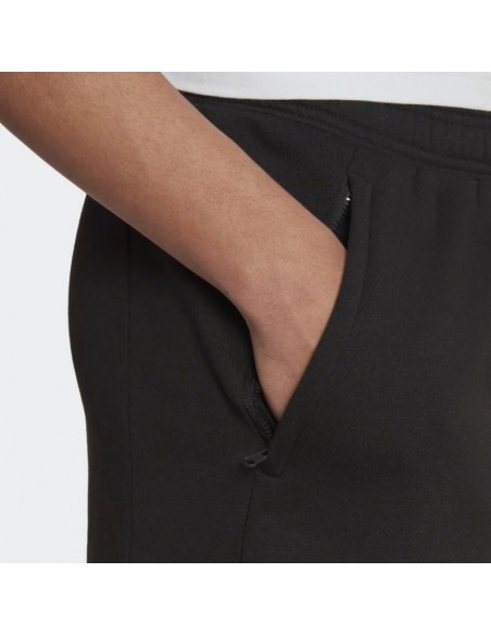 Adidas Feel Cozy Παντελόνι Φόρμας με Λάστιχο Μαύρο HL2236