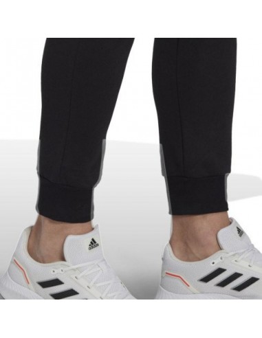 Adidas Feel Cozy Παντελόνι Φόρμας με Λάστιχο Μαύρο HL2236