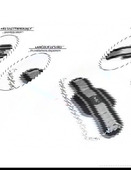 Weight belt for strength exercises HMS PST04