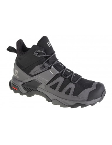 Salomon X Ultra 4 Mid GTX 413834 Μαύρο Ανδρικά > Παπούτσια > Παπούτσια Αθλητικά > Ορειβατικά / Πεζοπορίας
