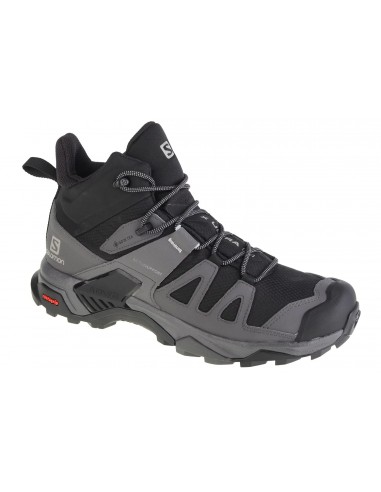 Salomon X Ultra 4 Mid GTX L41383400 Ανδρικά Ορειβατικά Μποτάκια Αδιάβροχα με Μεμβράνη Gore-Tex Black / Magnet / Pearl Blue