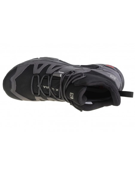 Salomon X Ultra 4 Mid GTX L41383400 Ανδρικά Ορειβατικά Μποτάκια Αδιάβροχα με Μεμβράνη Gore-Tex Black / Magnet / Pearl Blue