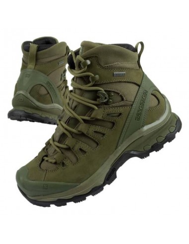 Salomon L40723100 Γυναικεία Ορειβατικά Παπούτσια Αδιάβροχα με Μεμβράνη Gore-Tex Πράσινα